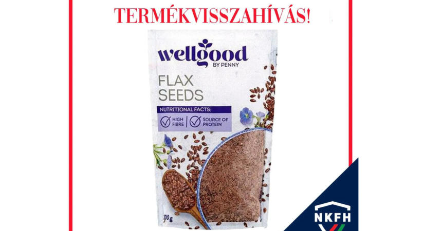 A Penny visszahívta a forgalomból a 200 grammos Wellgood lenmagot