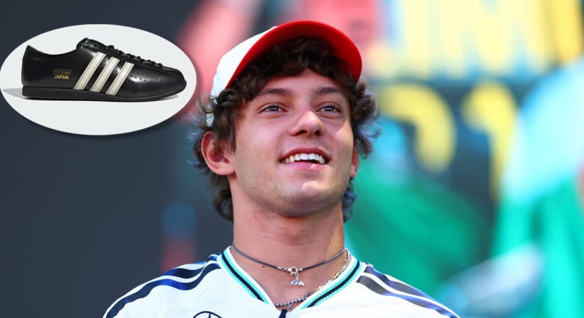 Erre az Adidas cipőre esküszik a Formula–1 következő nagy bajnoka