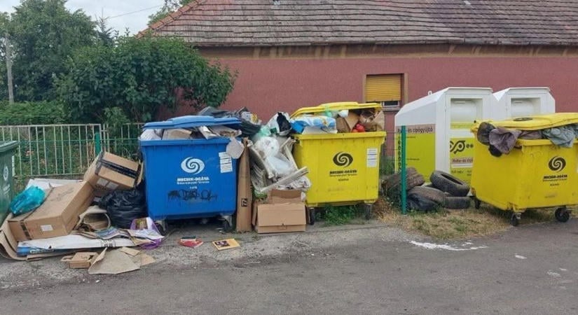 Betelt a pohár a szemét miatt: két szelektív gyűjtőszigetet is megszüntettek