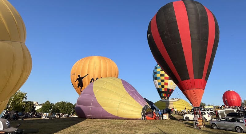 Ballonparádé Kaposvár egén
