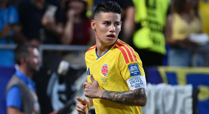 James Rodríguez visszavonult a kolumbiai válogatottól