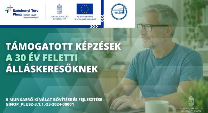 Támogatott képzésekkel is segítik a 30 év feletti álláskeresőket