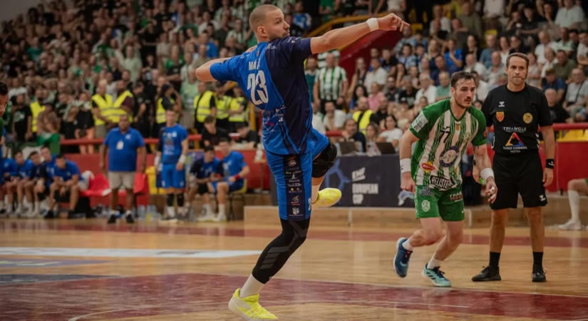 Európai kézilabdaligák: Máthé Dominik hat találatával nyert az Európa-kupa-címvédő Ohrid