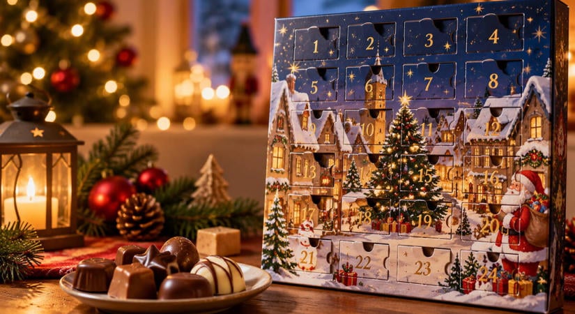 Miért 24 ablakos az adventi naptár, és mikor jelent meg az első csokis változat?