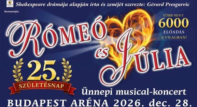 25 éves a Rómeó és Júlia musical