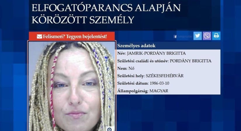 Körözi a rendőrség a székesfehérvári influenszert!