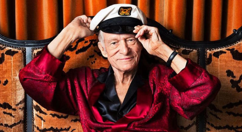 Hugh Hefner fiatalkori fotója – Piszok jóképű volt fiatalon a Playboy atyja
