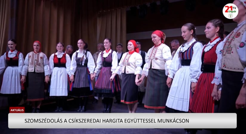 Szomszédolás a csíkszeredai Hargita Együttessel (videó)