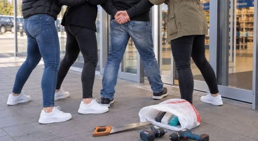 Azt hitte, megússza a lopást, de három civil ruhás rendőrnő is a boltban volt