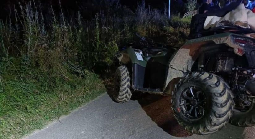 Fának csapódott az ATV-vel, szörnyethalt egy 38 éves férfi