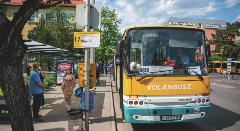 Hétfőtől ne megszokásból menjen buszhoz Egerben! - jelentős változásokra kell számítani!