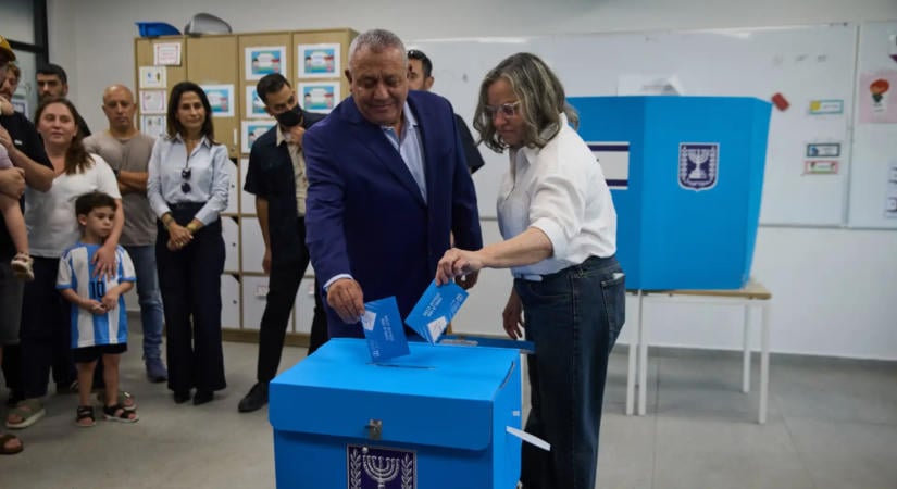 Minden idők legmagasabb részvételét mérték kora délutánig az izraeli választáson