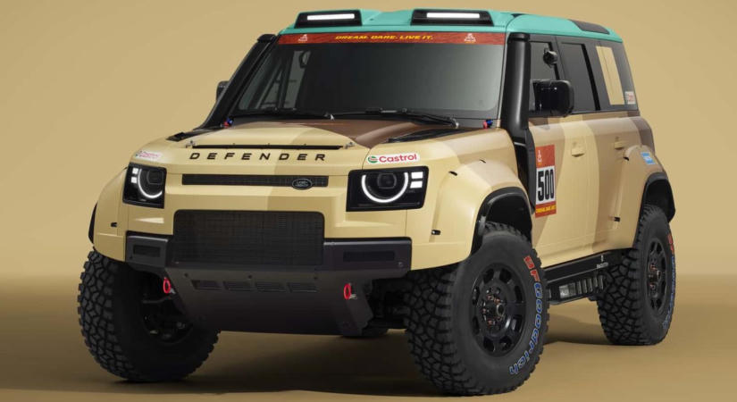 Brutális új Dakar terepjárót szabadít a közutakra a Land Rover