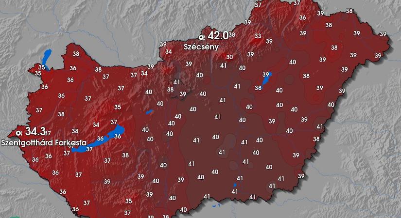 Hivatalossá vált: Nógrád megyében dőlt meg az országos abszolút melegrekord
