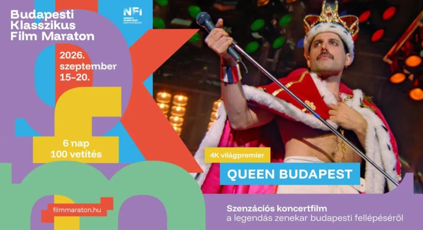 „Brian May szerint is ez a legjobb Queen-film” – Szenzációs felhozatallal érkezik a Budapesti Klasszikus Film Maraton