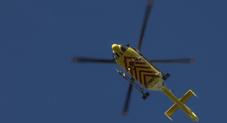 Túrázó került bajba Csókakőnél, mentőhelikopter és önkéntes tűzoltók is kivonultak