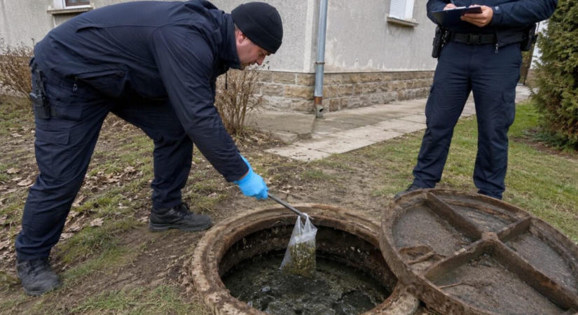 Lehúzta a vécén a marihuánát, amikor jöttek a rendőrök, akik viszont kihalászták az emésztőből