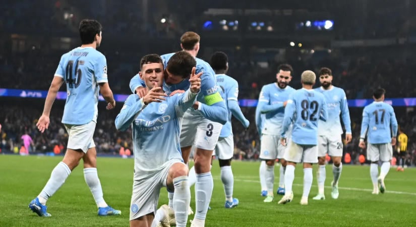 Foden mesterhármast szerzett, öt gólig jutott az AEK ellen a Manchester City