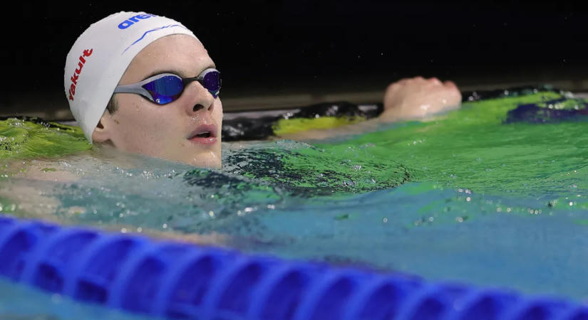 Az olimpiai bajnok Kós Hubertet junior világcsúccsal előzték meg az úszó Eb-n