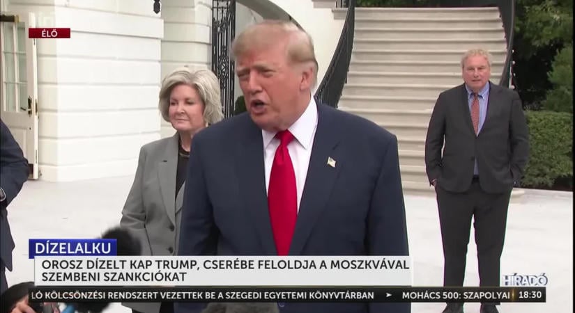 Donald Trump kialkudta az orosz dízelt, Zelenszkij csalódott