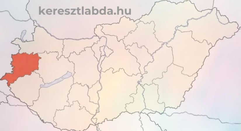 Napi földrajz feladat: ismerd fel a megyét felirat és folyó nélkül