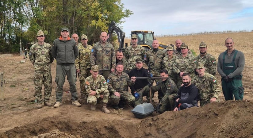Magyar és német katonák szállták meg a temetőt, nem is gondolná, hogy mit kerestek