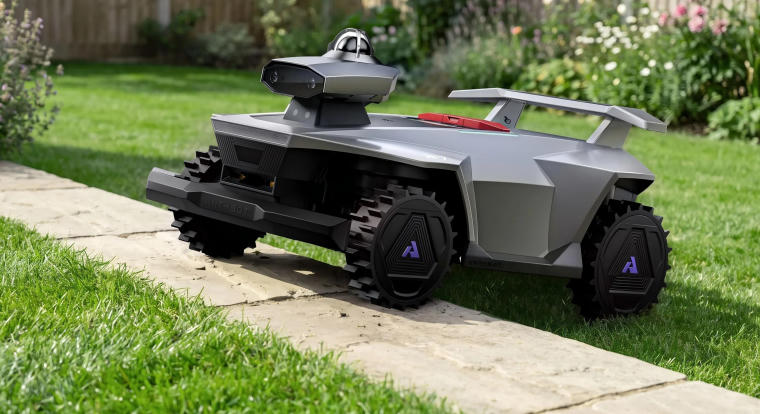 Ez a robotfűnyíró vigyáz a sünikre és a gyep szegélyét is elintézi