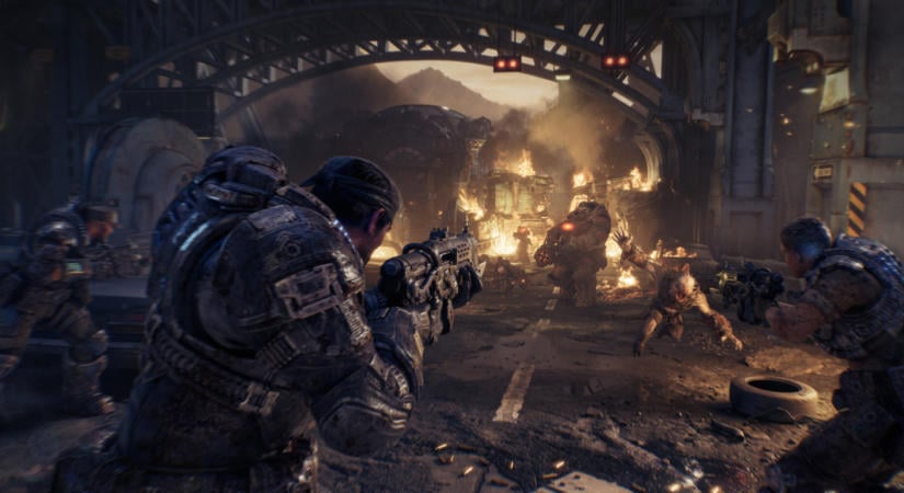 Metallicára zúz a Gears of War 2 legendája, az E-Day launch trailere az év egyik legjobbja lett!
