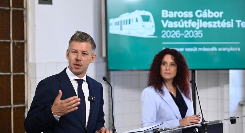 Óriási vasúti fejlesztési program indul 3500 milliárd forintból
