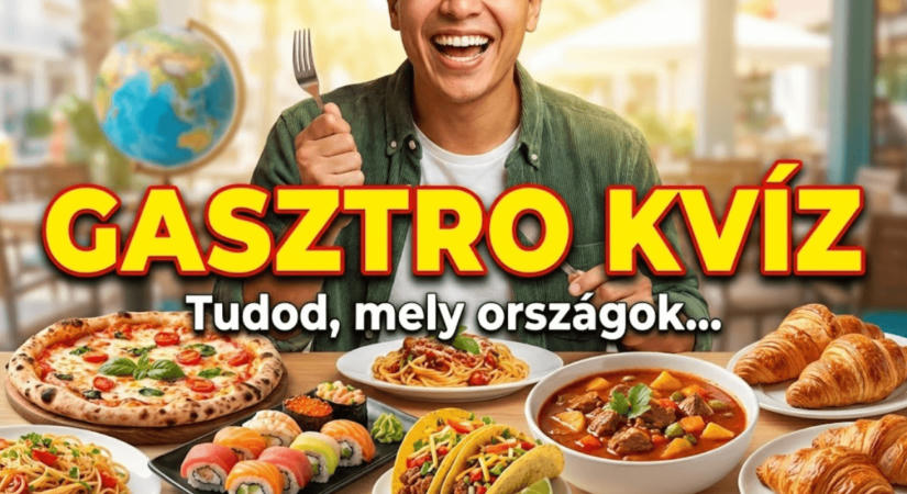 Gasztro Kvíz: Mutasd meg, felismered-e a világ nemzeteinek tipikus ételeit pusztán képek alapján