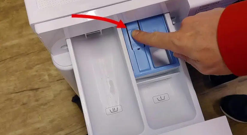 Erre való a mosógép harmadik rekesze! A válasz sokakat meglep