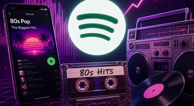 A Spotify-t már a régi slágerek uralják: a nyolcvanas évek popzenéje éli második aranykorát