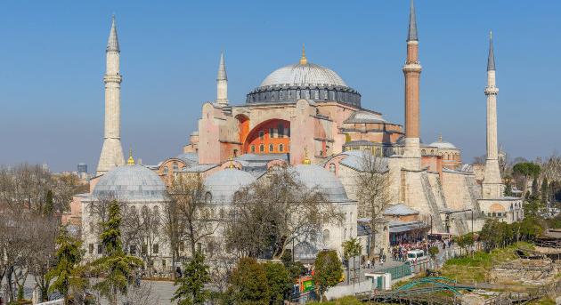 Megújul a Hagia Sophia kupolája