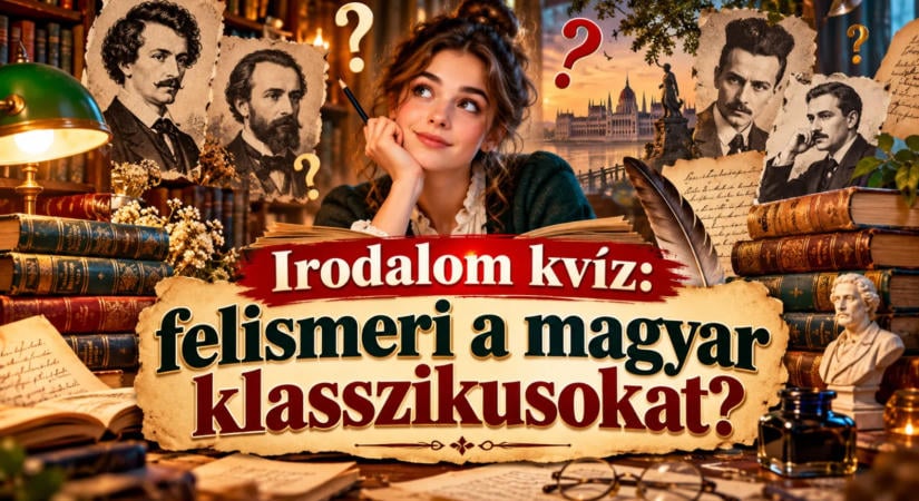 Irodalom kvíz: felismeri a magyar klasszikusokat?