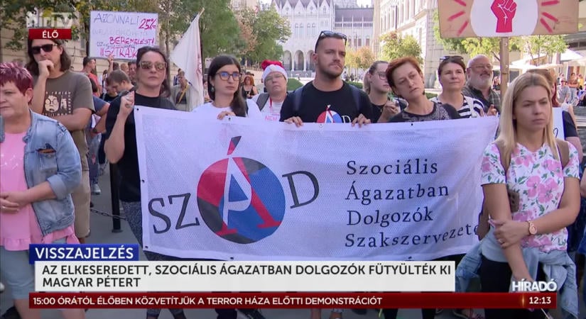 A kellemetlen kérdés nem az, ki fütyült, hanem hogy miért mentek utcára a szociális dolgozók