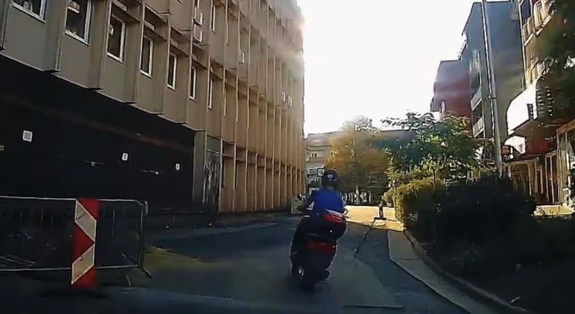 13 éves motoros bandita száguldozik Zalaegerszegen, a rendőrök tehetetlenek
