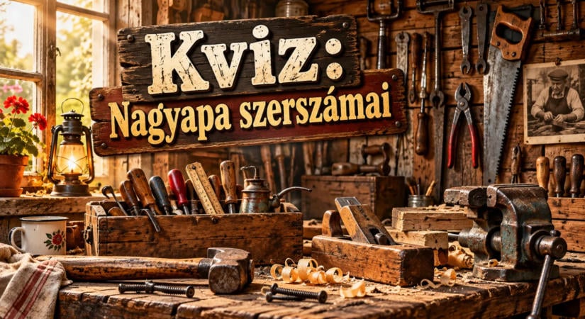 Kvíz: Nagyapa szerszámai