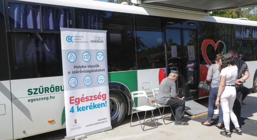 Nem kell Egerig utazni a fontos vizsgálatokért – négy Heves megyei településre érkezik a szűrőbusz