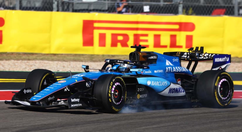 Az F1-es Amerikai Nagydíj rajtrácsa