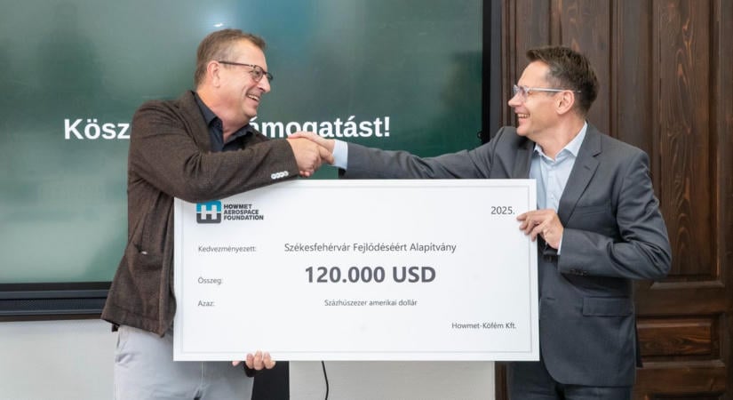 120 ezer dolláros támogatás érkezett Székesfehérvárra – robotok és drónok is szerepet kaptak (galéria)