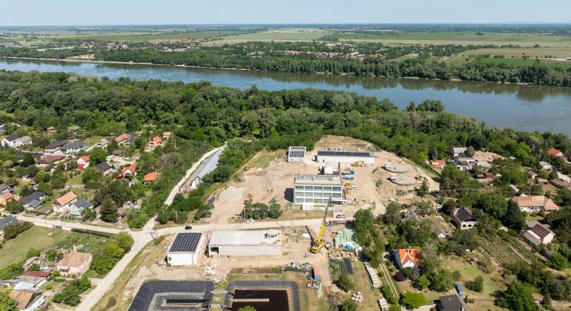 Ács és térsége vízellátását erősíti az új koppánymonostori vízkezelő rendszer
