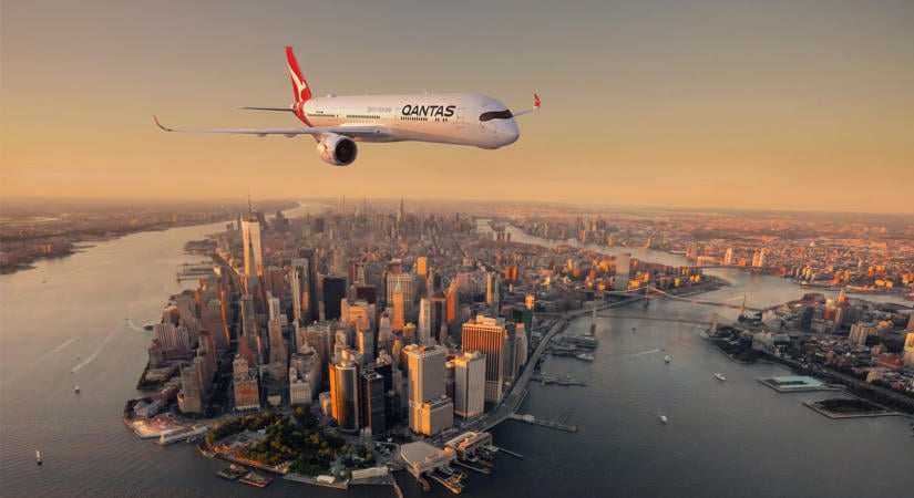 A semmi közepén lévő reptér fejlesztését szorgalmazza a Qantas