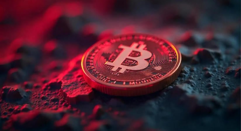 83 000 dollár alá esett a bitcoin