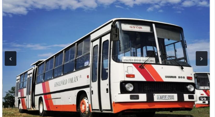 Legendás Ikarus került eladósorba