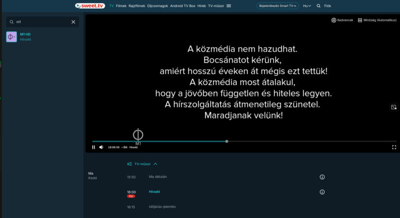 Deutsch Tamásék az Európai Bizottsághoz fordultak a magyar közmédia hírszolgáltatásának leállítása miatt