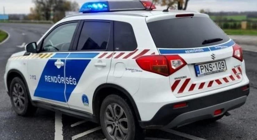 Két autó ütközött Ajkán, forgalomkorlátozásra kell számítani