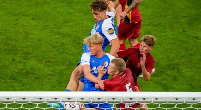 Videó: Kovács Bendegúz megszerezte az első gólját az AZ első csapatában