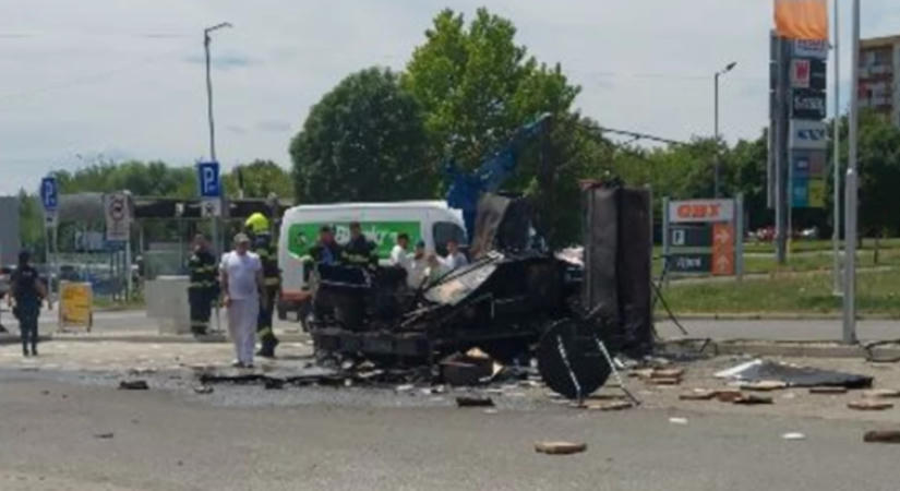 Adománygyűjtés indult a felrobbant rimaszombati lángosos bódé tulajdonosának megsegítésére