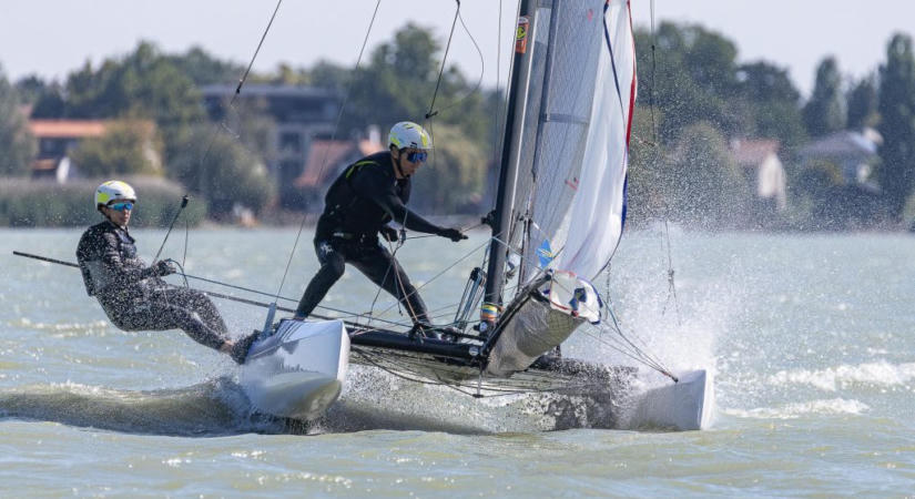 Dávoti Gréta és Moore Liam (BYC) nyerte a Nacra 15 Európa-kupát és az országos bajnokságot