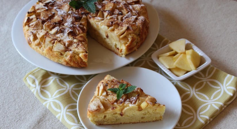 Az olaszoktól lestük ezt a mennyei almás-fahéjas tortareceptet